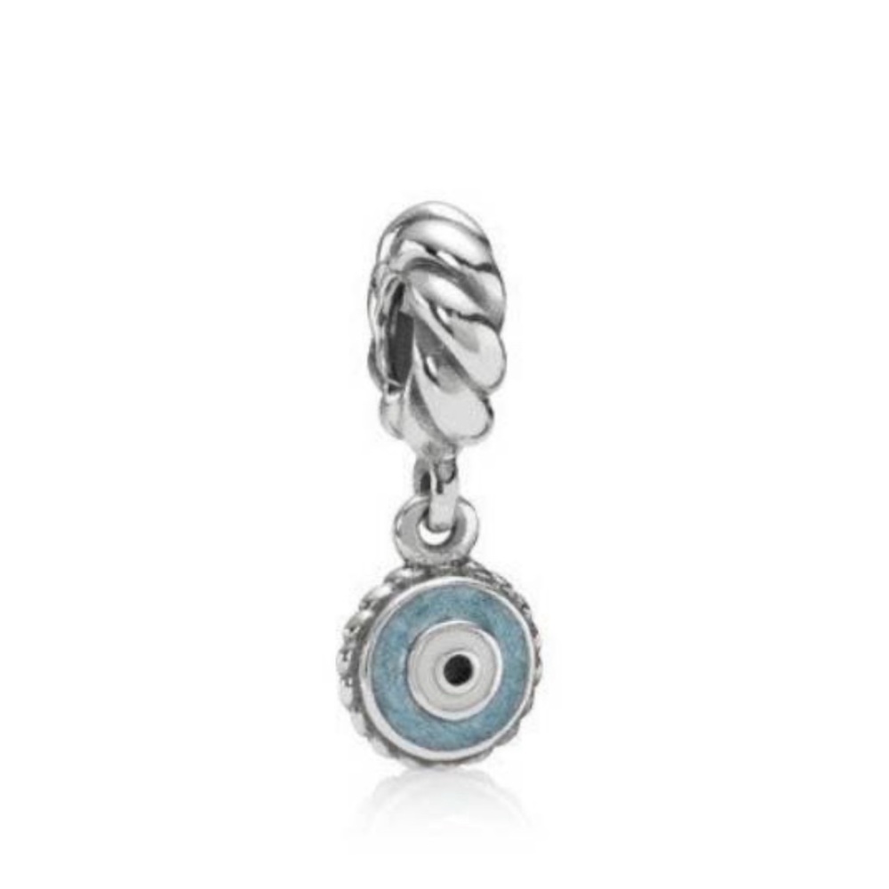 Pandora Retired Evil Eye Dangle Charm